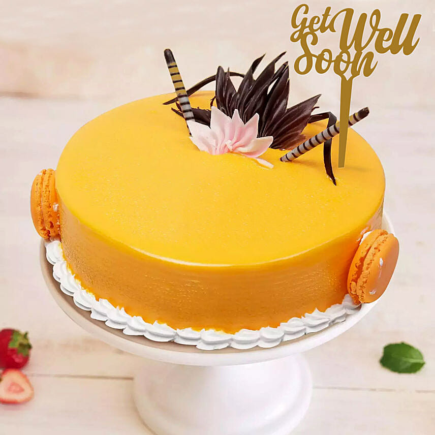 Get Well Soon Mango Cake 1.5 Kg