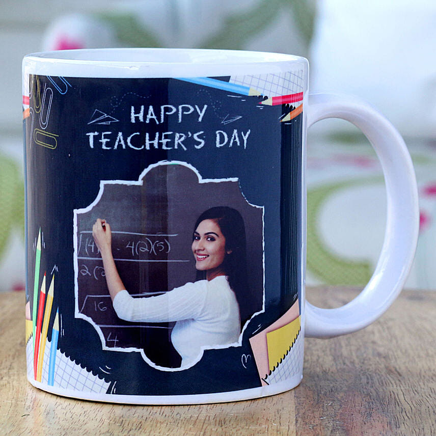 Wish Her Teachers Day Personalised Mug