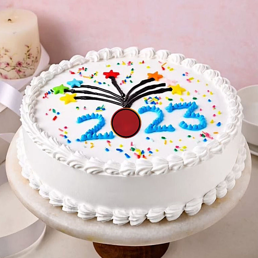 Vanilla Cake for New Year