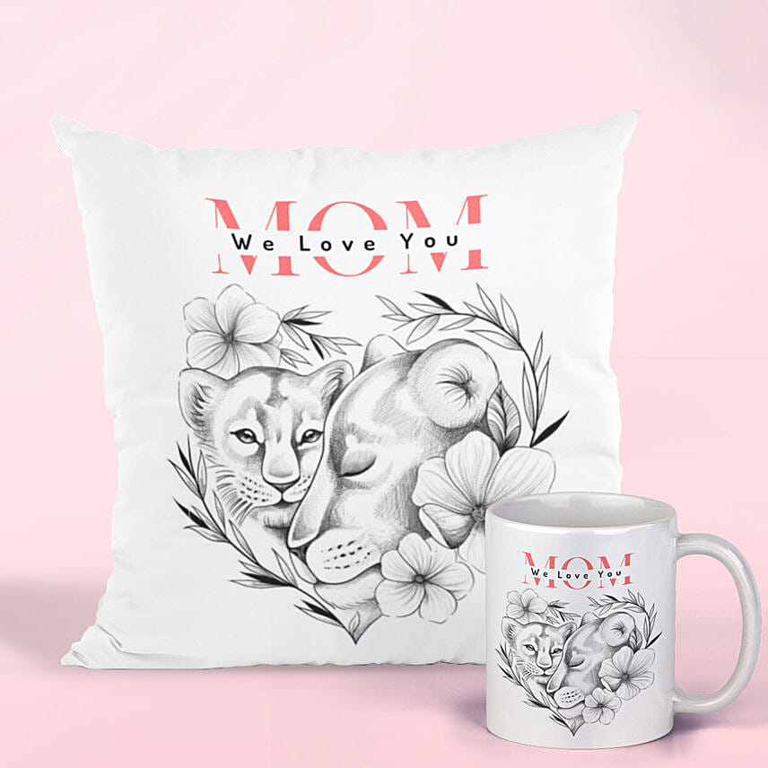 Mothers Day Cushion And Mug