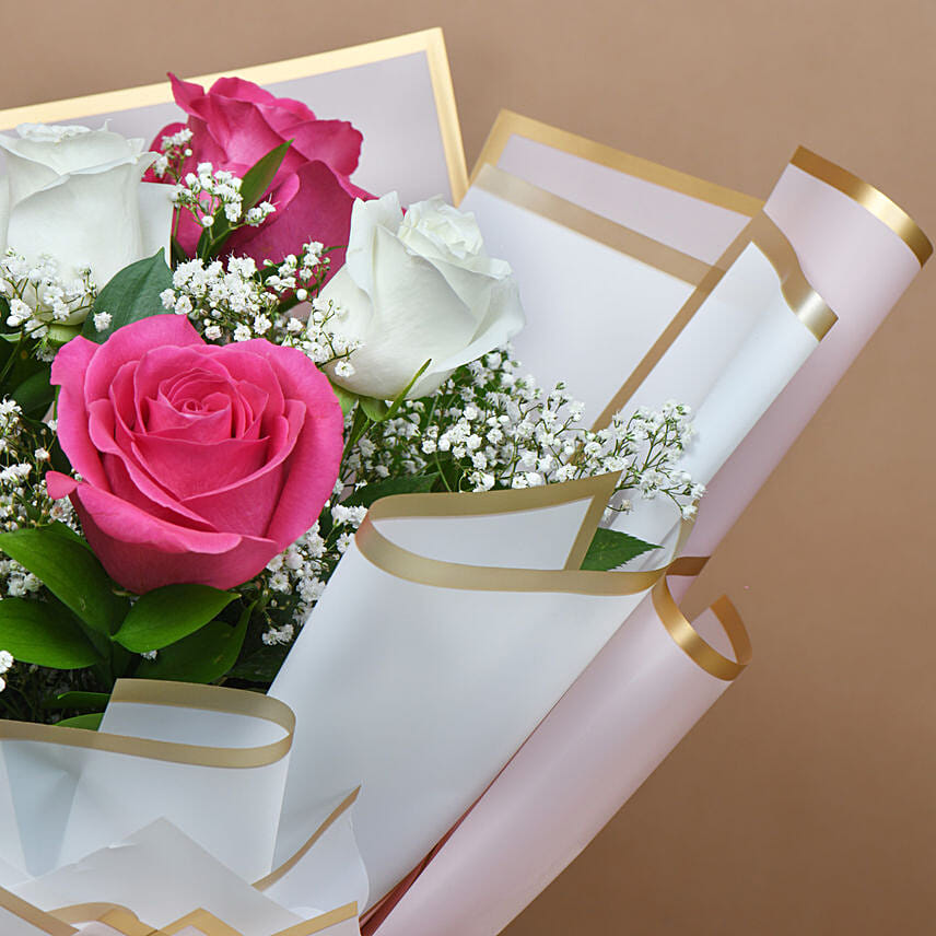 Online Eternal Love Roses Bouquet Gift Delivery in Qatar - FNP
