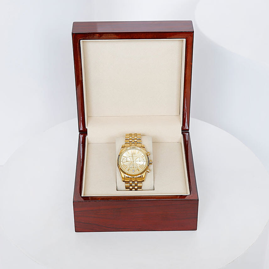 Michael Kors Golden Watch for Women