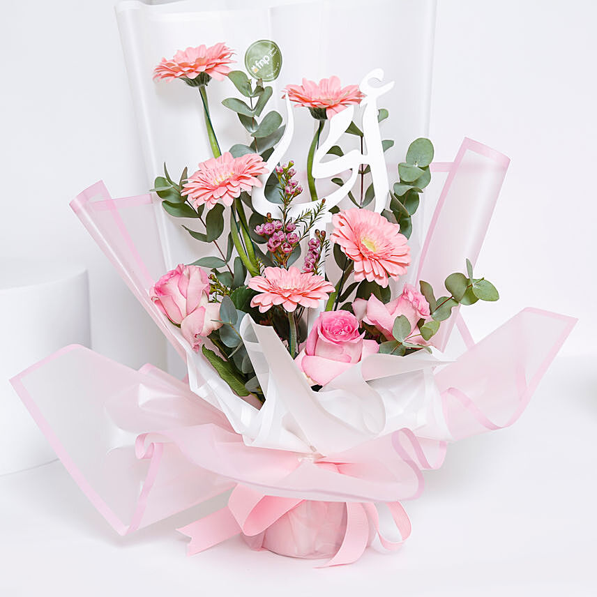 Pretty Pink Flowers Bouquet