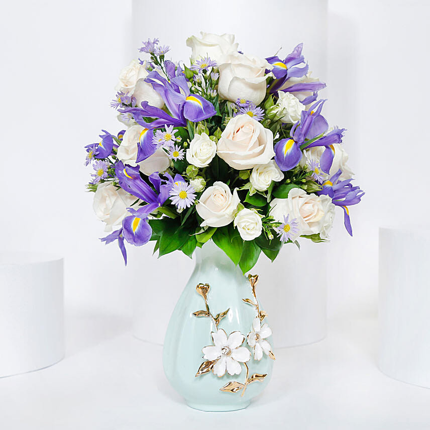 Roses in Premium Vase