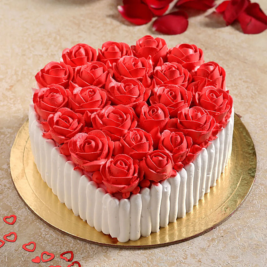 Pretty Roses Cake