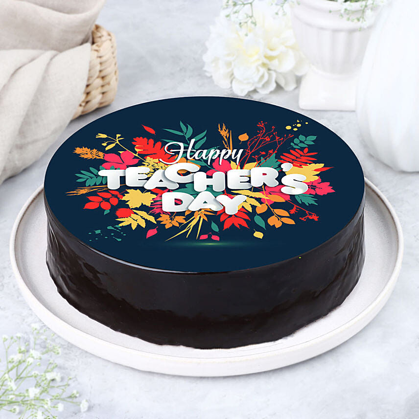 Teachers Sweet Appreciation Chocolate Cake