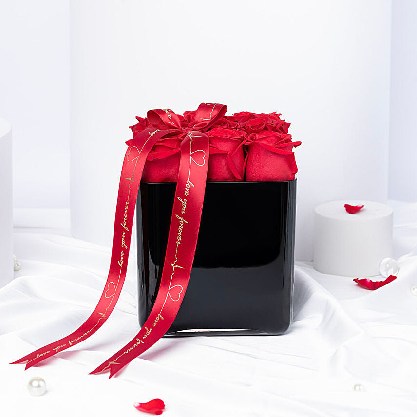 Love’s Pure Glow | 9 Roses