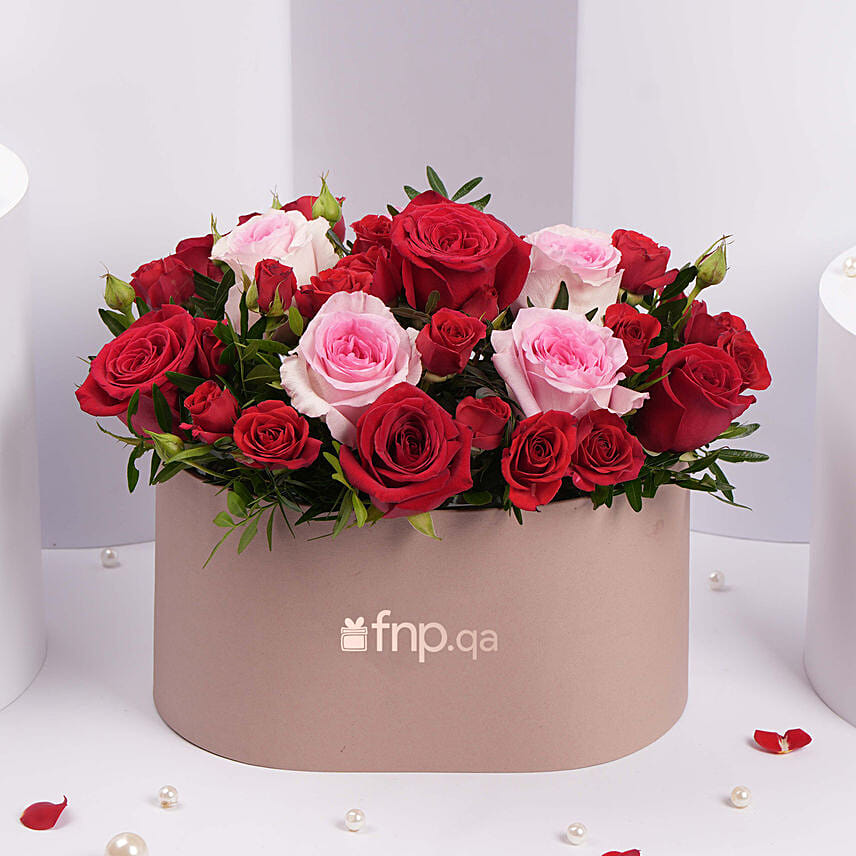 Majestic Rose Ensemble: Valentines Day Gifts to Qatar
