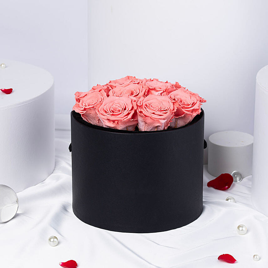 Valentine’s Heartfelt Blossom | 12 Forever Roses: Send Mothers Day Gifts to Qatar