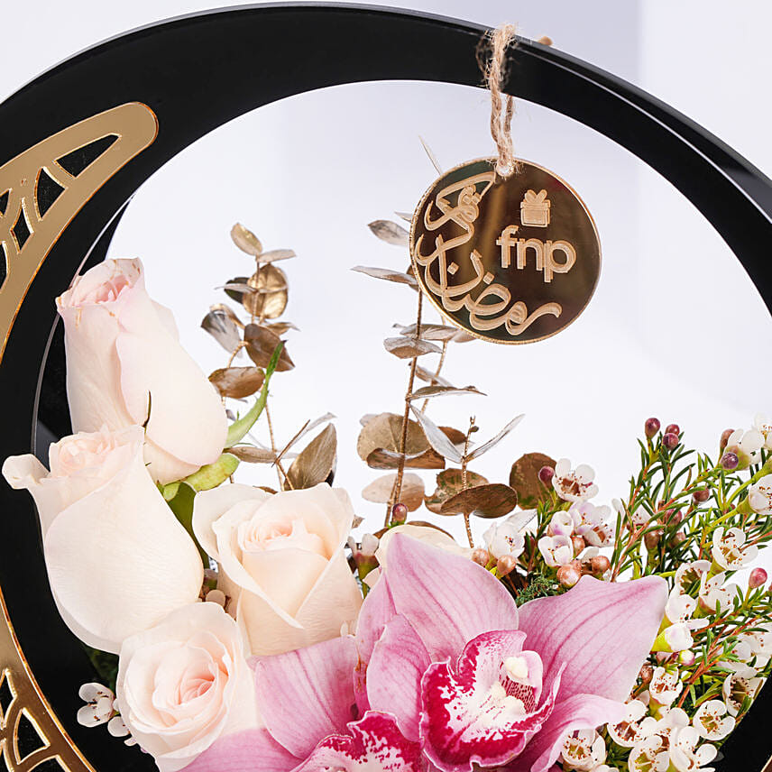 Flowers Arrangement for Ramadan