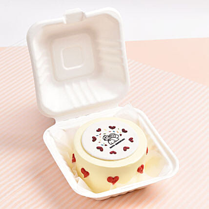 Happy Anniversary Mono Choco Cake: توصيل كيك قطر