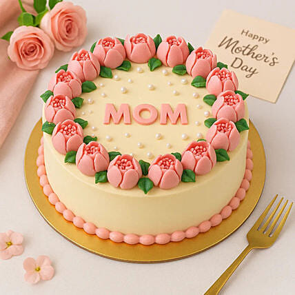 Love For MOM Cake: Send Mothers Day Gifts to Qatar