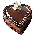 Choco Heart Cake QT