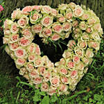 Belle Roses Heart Shaped Arrangement