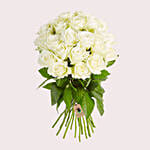 Graceful White Roses