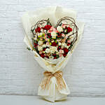 Heart Shaped Flower Bouquet