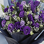 Purple Lisianthus Bouquet