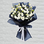 White Lisianthus Bouquet