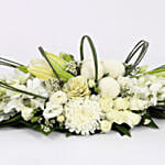 White Flower Themed Arrangement- Deluxe