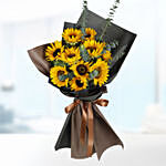 10 Stems Sunflower Bouquet