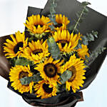 10 Stems Sunflower Bouquet