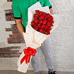 30 Precious Red Roses Bouquet