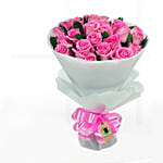 30 Stems Pretty Pink Roses Bunch