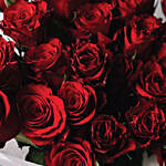 50 Luxury Red Roses Bouquet