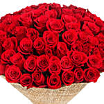 75 Elegant Red Roses Bouquet