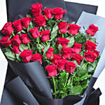 Bouquet Of 30 Stems Red Roses