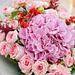 Graceful Bunch Of Flowers- Premium