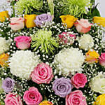 Joyful Blooms Arrangement- Deluxe