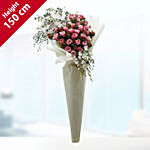 Pink Roses Bouquet- Premium