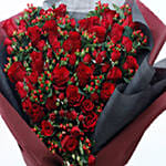 Red Roses Bouquet- Premium