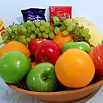 Fruits & Chocolates Gift Basket