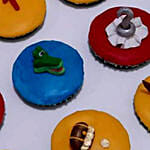 Jake And Neverland Vanilla Cupcakes