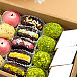 Assorted Box Of Dry Fruit Sweets 1 Kg