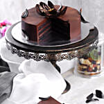 Classic Chocolate Vegan Cake Half Kg