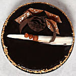 Rose Noir Cake 4 Portions