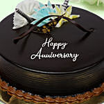 Delicious Anniversary Dark Chocolate Cake