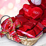 Chocolate & Teddy Hamper