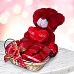 Chocolate & Teddy Hamper