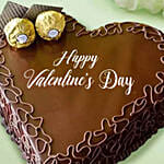 Lovely Heart Choco Cake