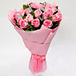 Ravishing Bouquet of 20 Pink Rose