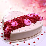 Heart Shape Pistachio Cake