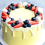 Pleasing Mix Berry Vanilla Cake Half Kg