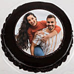 Chocolate Truffle Photo Cake 1 Kg