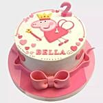 Peppa Pig Fondant Cake