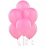 Pink Helium Balloons