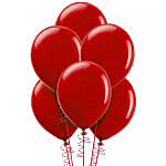 Red Helium Balloons